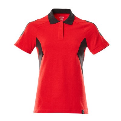 MASCOT® - Polo-Shirt ACCELERATE Verkehrsrot/Schwarz 18393-961-20209, Größe 4XL ONE
