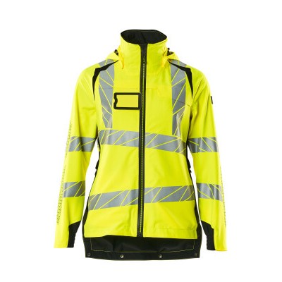 MASCOT® - Hard Shell Jacke ACCELERATE SAFE, hi-vis Gelb/Schwarz, Größe XL