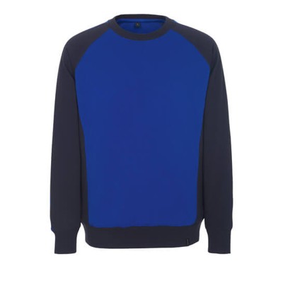 MASCOT® - Sweatshirt UNIQUE, Kornblau/Schwarzblau, Größe 4XL