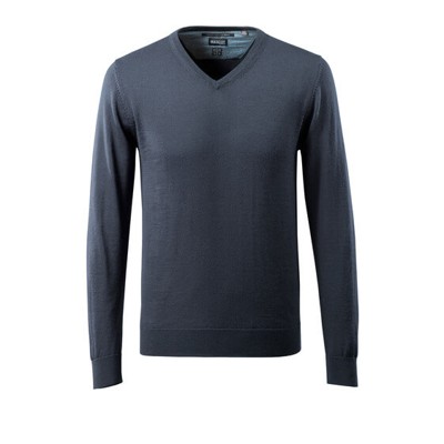 MASCOT® - Strickpullover FRONTLINE, Schwarzblau, Größe L
