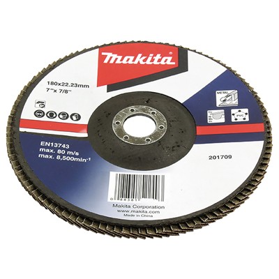Makita® - Fächerschleifscheibe ø180mm A60 D-63529