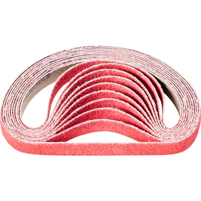 PFERD - Keramikkorn Schleifband BA 12x330mm CO-COOL60 für Edelstahl-Schliff mit Bandschleifer