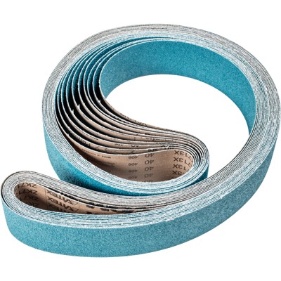 PFERD - Zirkon Schleifband BA 75x2250mm Z40 für hohen Abtrag mit Bandschleifer