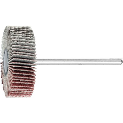 PFERD - Korund Fächerschleifer F Ø 30x10mm Schaft-Ø 3 mm A180 für Feinschliff und Finish