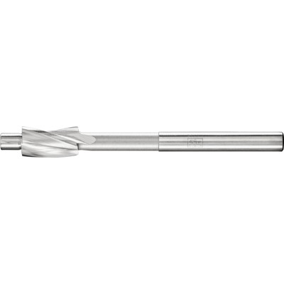 PFERD - HSS Flachsenker mit Führungszapfen DIN 373 Ø 8,0mm Schaft-Ø 5 mm fein für Durchgangsloch