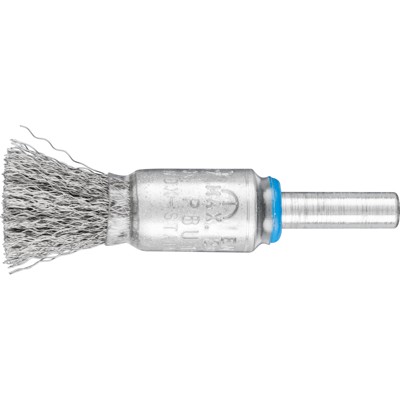 PFERD - Pinselbürste ungezopft PBU Ø13 mm Schaft-Ø6 mm Edelstahl-Draht-Ø0,15
