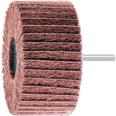 PFERD - POLINOX Vlies-Schleifstift PNZ Ø 100x50mm Schaft-Ø 6 mm A180 für Feinschliff und Finish