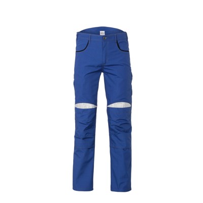 Planam - Hose DuraWork Größe 54 kornblau/schwarz