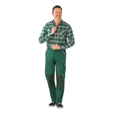 Planam - Bundhose 2121 grün/grün, Größe 110