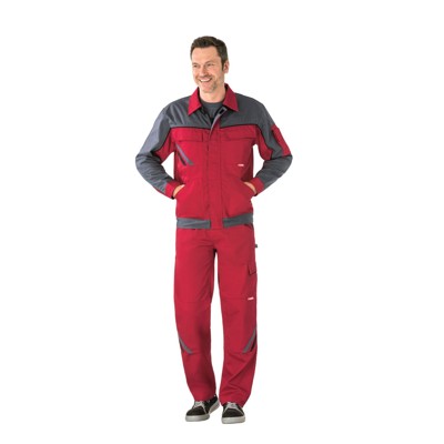 Planam - Bundjacke 2316 rot/schiefer/schwarz, Größe 94