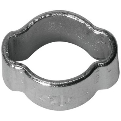 RIEGLER® - 2-Ohr-Schlauchklemme »blow line« Stahl verzinkt, Spannbereich 9 - 11mm