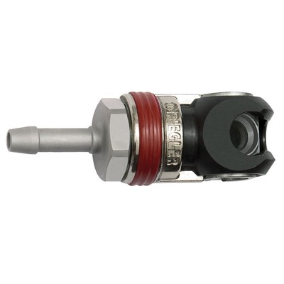 RIEGLER® - Schwenk-Sicherheitskupplung NW 6, ISO 6150 C, Stahl, Tülle LW 6