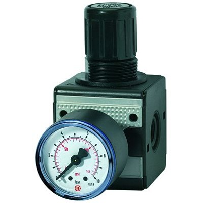 RIEGLER® - Druckregler »multifix«, inkl. Manometer, BG 3, G 1/2", 0,5-16 bar