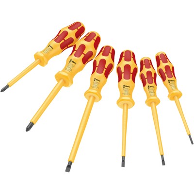 Wera® - 1060 i/1062 i/6 Schraubendrehersatz Kraftform VDE, 6-teilig