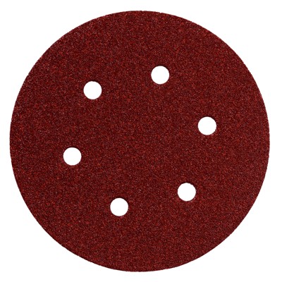 metabo® - 5 Haftschleifblätter, 150 mm, P 40, Serie "professional", für Holz und Metall, für Exzenterschleifer (624001000)