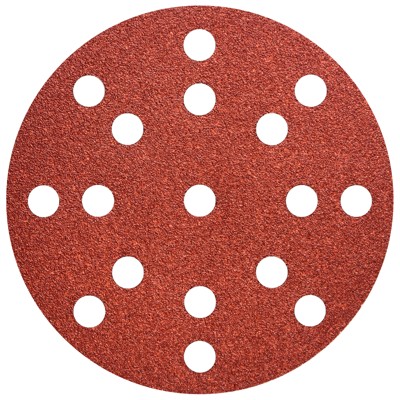 metabo® - 50 Haftschleifblätter 125mm, P240, Holz + Metall, "multi-hole" (626854000)