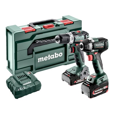 metabo® - Akku Combo Set 2.9.2 18V (685202000), BS 18 L BL + SSW 18 LT 300 BL, metaBOX 145 L