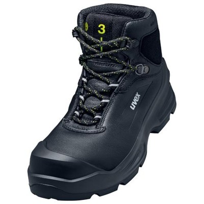 uvex - 3 Stiefel S3 68743 schwarz, Weite 12, Größe 43
