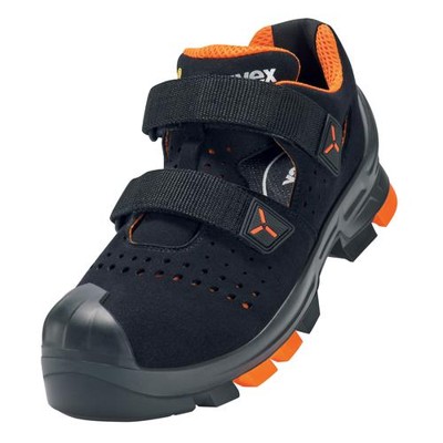 uvex - uvex 2 Sandalen S1P 65001 schwarz, orange Weite 10 Größe 50