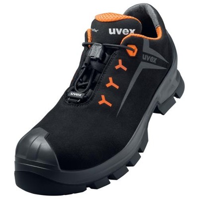 uvex - 2 MACSOLE® Halbschuhe S3 65243 schwarz/orange, Weite 12, Größe 39