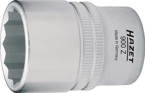 HAZET Steckschlüsseleinsatz 900Z-21 1/2 Zoll 12-kant SW 21mm L.38mm HAZET