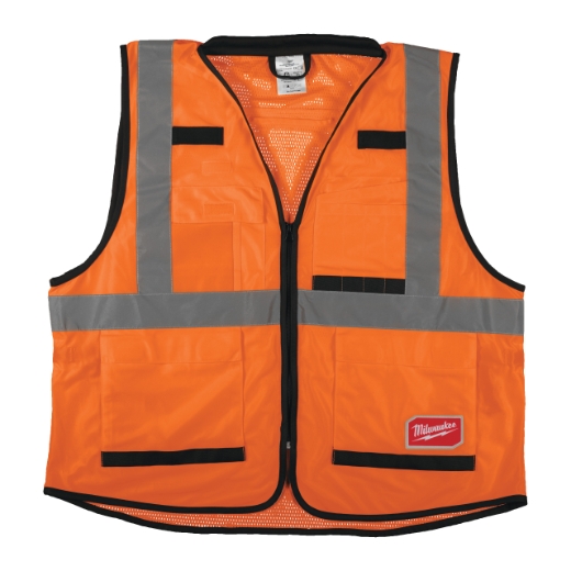 MILWAUKEE Größe S/M Premium Warnschutzweste orange