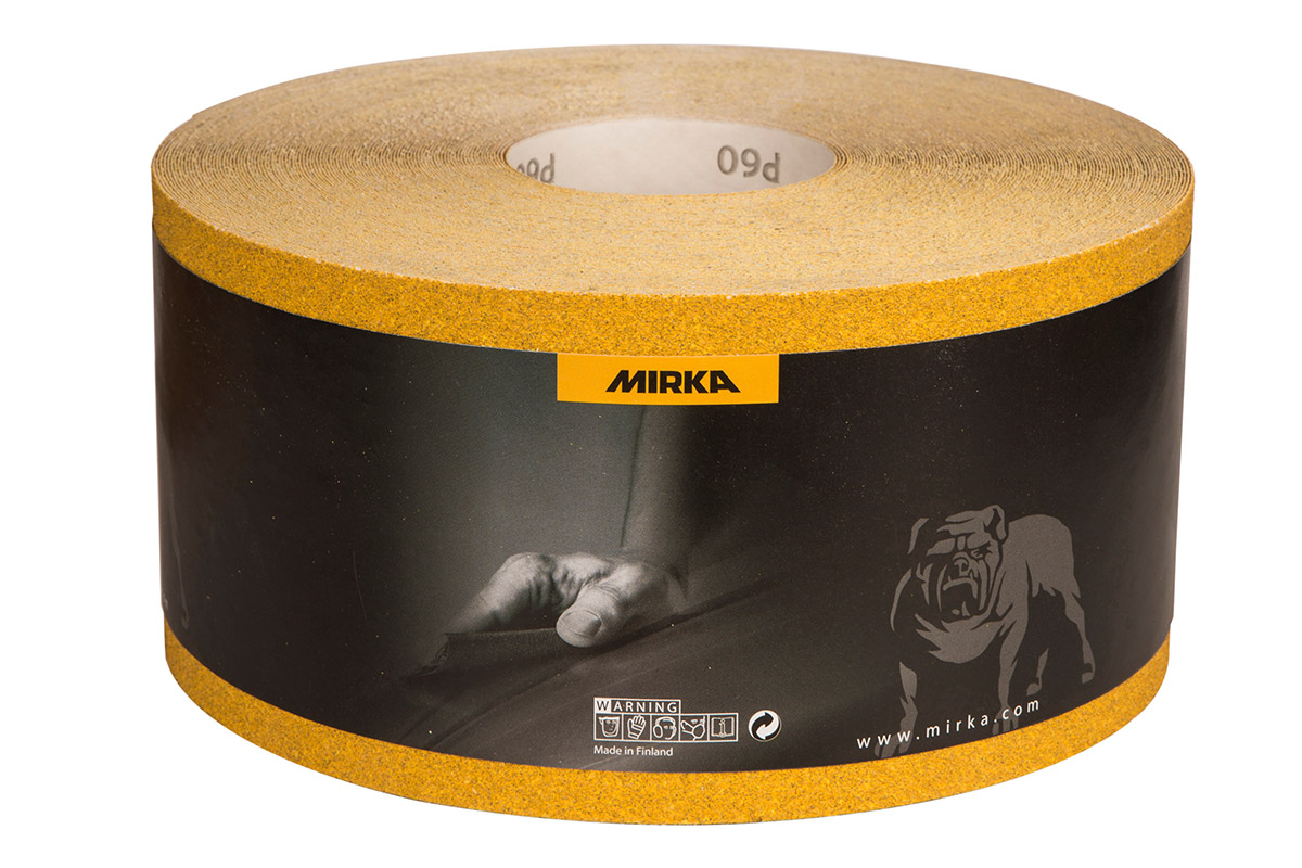MIRKA GOLD 115mm x 50m Rolle P120