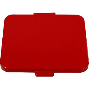 Deckel, passend zu Abfallsammler, rot.