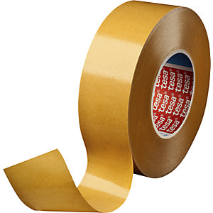 Doppelseitiges Klebeband, tesafix® 4934, VE 48 Rollen, weiß, Bandbreite 25 mm.