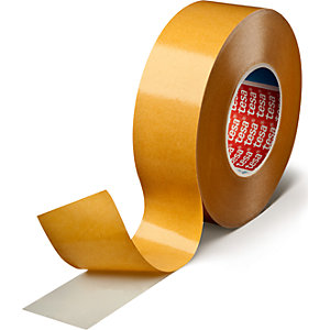 Doppelseitiges Klebeband, tesafix® 4934, VE 24 Rollen, weiß, Bandbreite 50 mm.