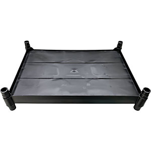 Etage, schwarz, für Allzweckwagen, obere/mittlere Etage.
