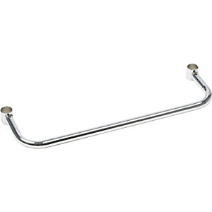 Bügel für Drahtgitter-Tischwagen, Breite 610 mm, verchromt.
