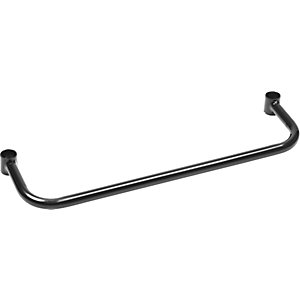 Bügel für Tischwagen, Breite 460 mm, schwarz.