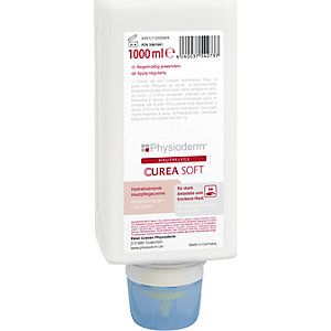 Curea Soft Handlotion/Hautpflegecreme, VE 6 Flaschen à 1 l, für trockene Haut.