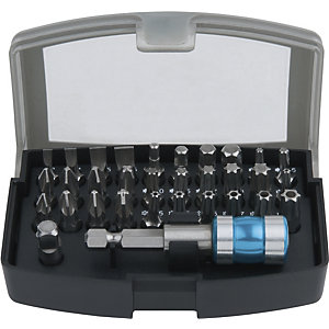 Edelstahl-Bit-Satz, 1/4'', 32 Teile.
