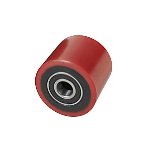 Gabelrolle, Ø 80 x 70 mm, Achslager-Ø 20 mm.