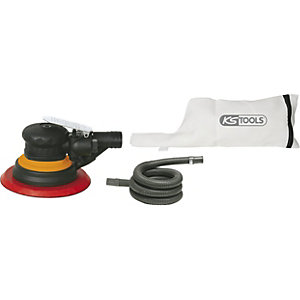 Druckluft-Excenterschleifer mit Staubabsaugung, 240 W, Luftverbrauch 255 l/min.