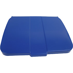 Deckel, für Reinigungswagen POLY III, blau.