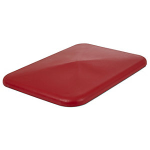 Deckel, für Behälter 340 l, rot.