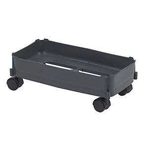 Fahrgestell, Tragkraft max. 80 kg, für Inhalt 60 l, Rollen für harte Böden.